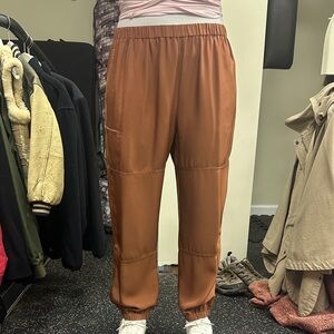 Rust Brown Women’s theory jogger Pants